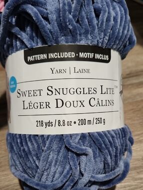Loop & Threads Chenille Home Slim Chenille Yarn - Country Blue